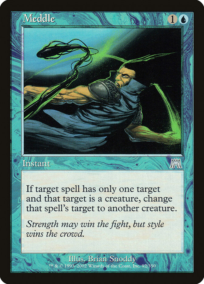 MTG Card Title: Meddle ONS/92
