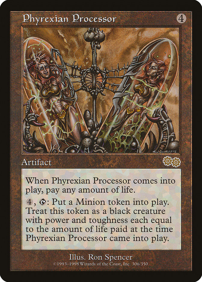 MTG Card Title: Phyrexian Processor USG/306