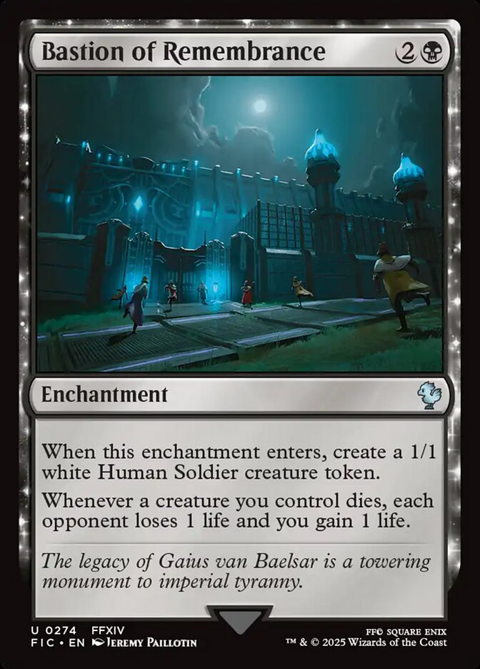 MTG Card Title: Bastion of Remembrance FIC/274