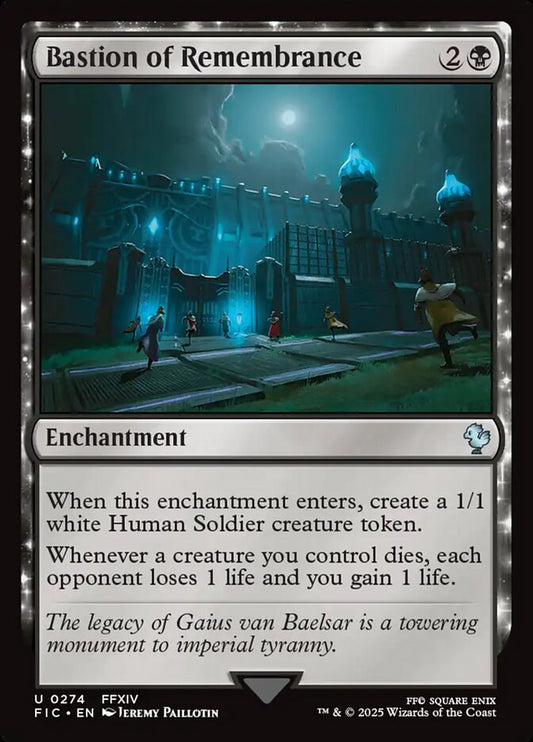 MTG Card Title: Bastion of Remembrance FIC/274
