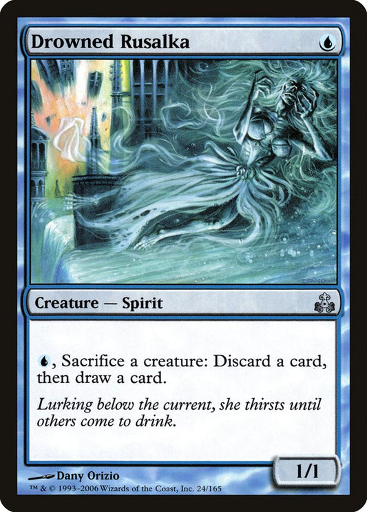 MTG Card Title: Drowned Rusalka GPT/24