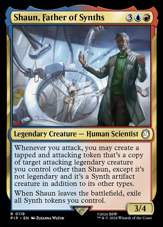 MTG Card Title: Shaun, Father of Synths PIP/119