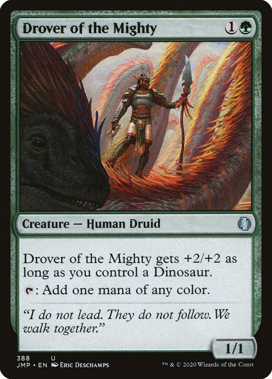 MTG Card Title: Drover of the Mighty JMP/388