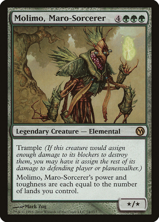 MTG Card Title: Molimo, Maro-Sorcerer DPA/74