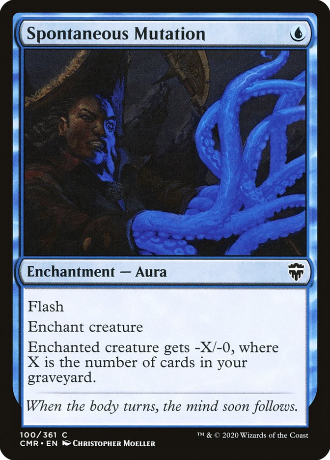 MTG Card Title: Spontaneous Mutation CMR/100