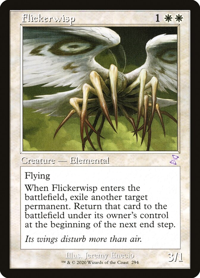 MTG Card Title: Flickerwisp TSR/294