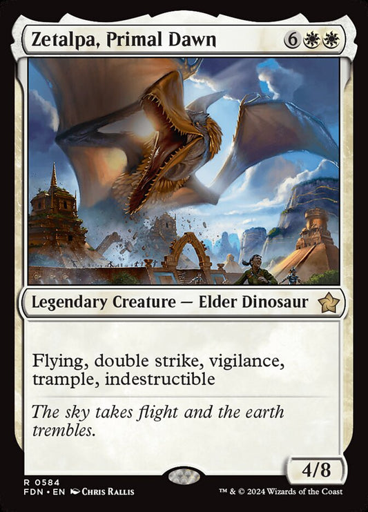 MTG Card Title: Zetalpa, Primal Dawn FDN/584
