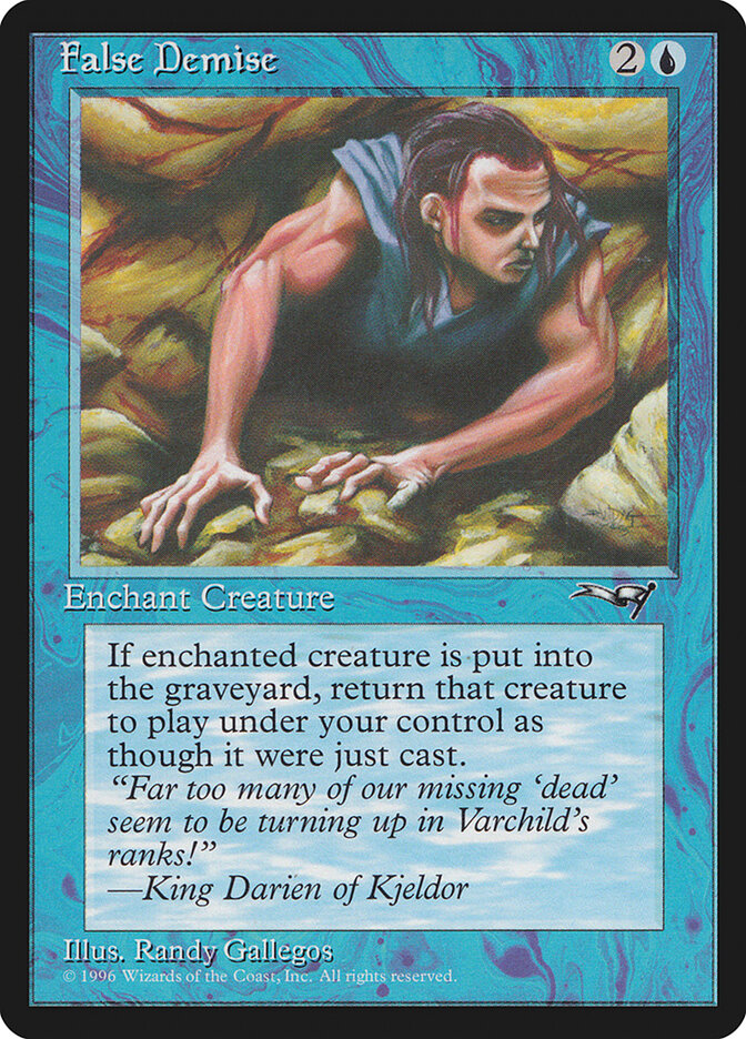 MTG Card Title: False Demise ALL/27a