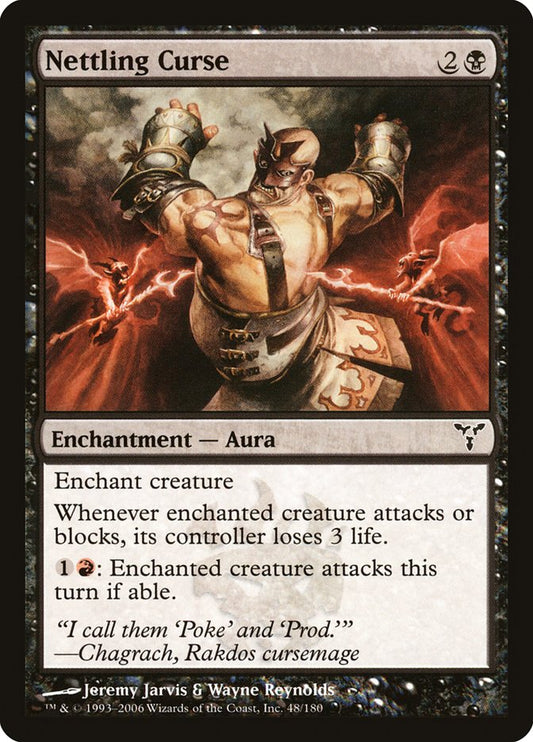 MTG Card Title: Nettling Curse DIS/48