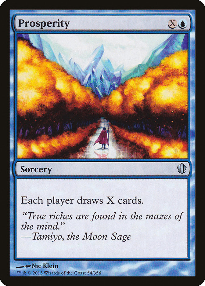 MTG Card Title: Prosperity C13/54