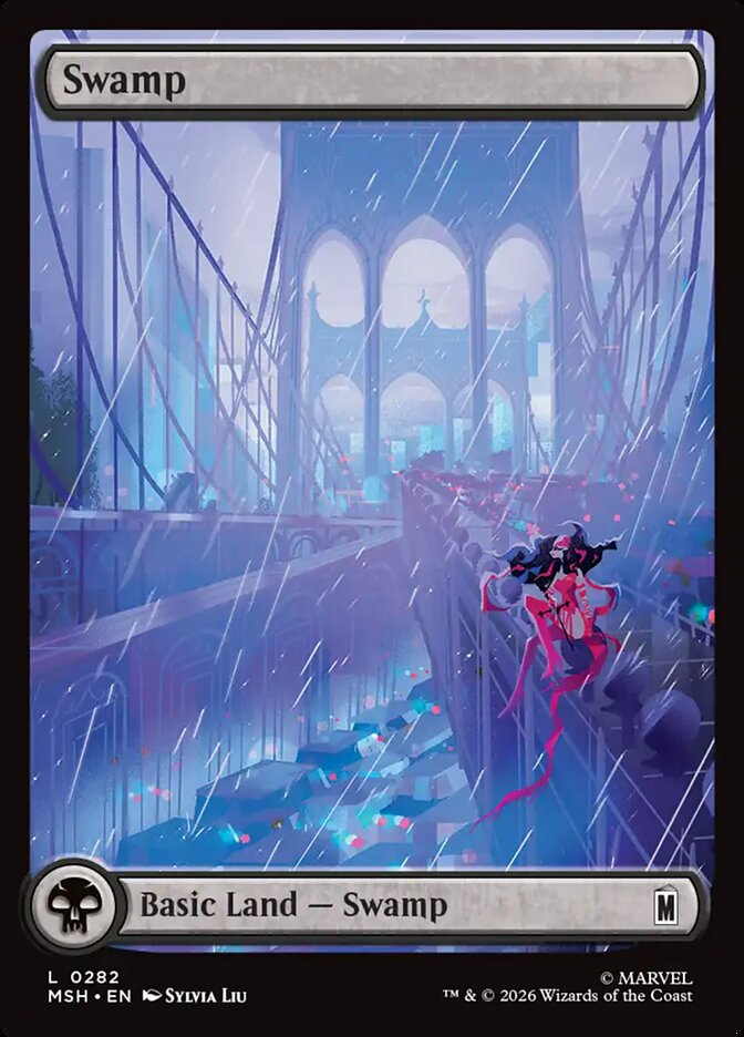 MTG Card Title: Swamp MSH/282