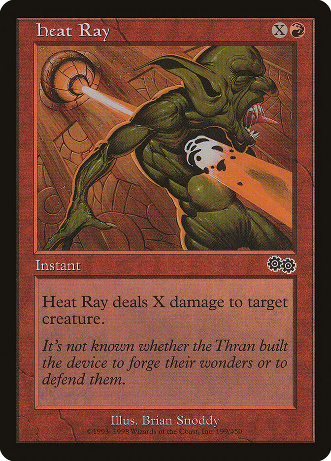 MTG Card Title: Heat Ray USG/199