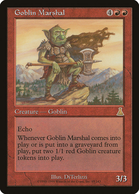 MTG Card Title: Goblin Marshal UDS/85