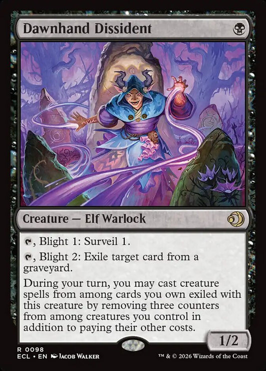 MTG Card Title: Dawnhand Dissident ECL/98