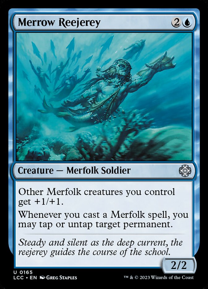 MTG Card Title: Merrow Reejerey LCC/165