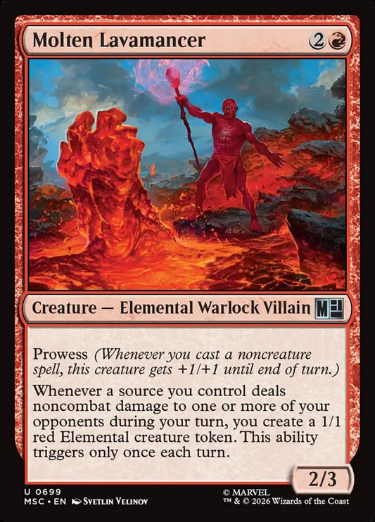MTG Card Title: Molten Lavamancer MSC/699