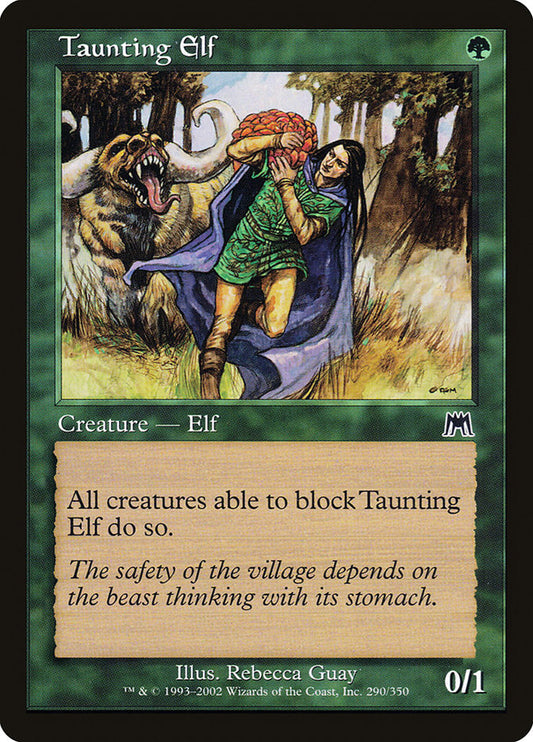 MTG Card Title: Taunting Elf ONS/290