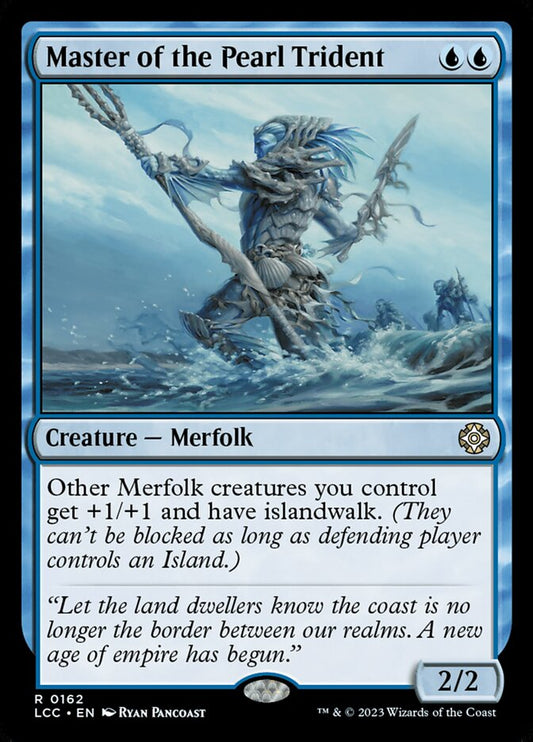 MTG Card Title: Master of the Pearl Trident LCC/162