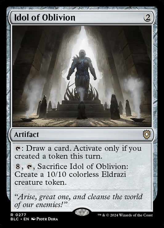 MTG Card Title: Idol of Oblivion BLC/277