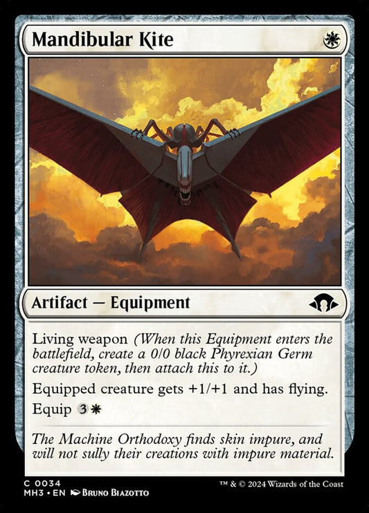 MTG Card Title: Mandibular Kite MH3/34