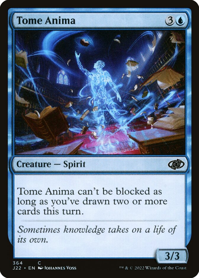 MTG Card Title: Tome Anima J22/364
