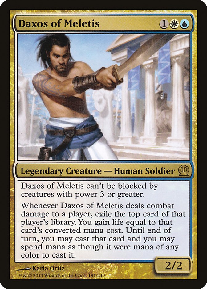 MTG Card Title: Daxos of Meletis THS/191