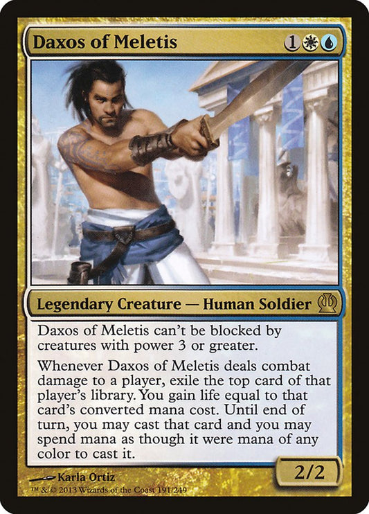 MTG Card Title: Daxos of Meletis THS/191
