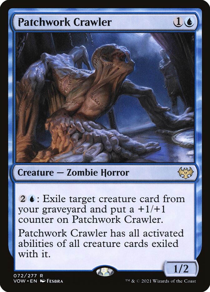 MTG Card Title: Patchwork Crawler VOW/72