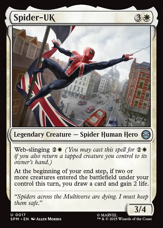 MTG Card Title: Spider-UK SPM/17