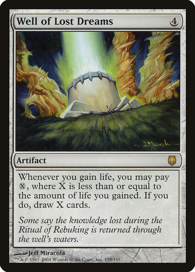 MTG Card Title: Well of Lost Dreams DST/159