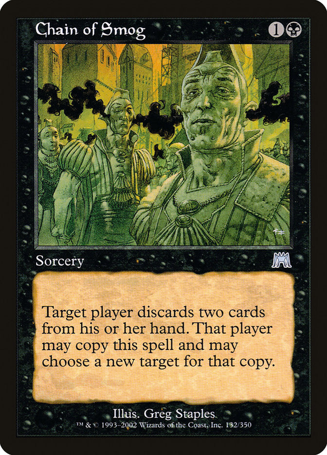 MTG Card Title: Chain of Smog ONS/132