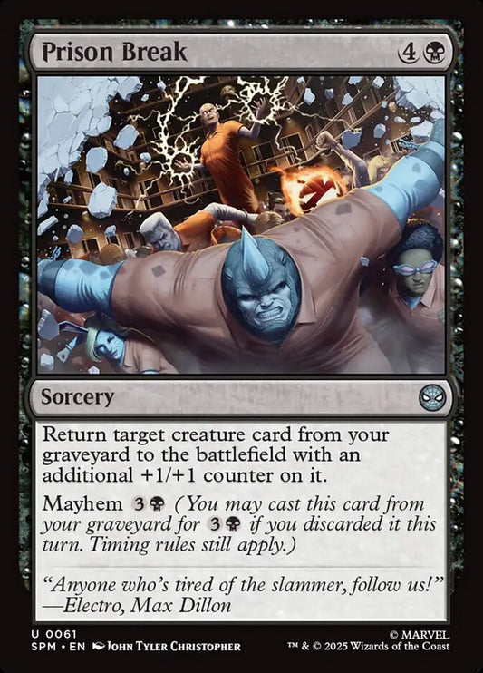 MTG Card Title: Prison Break SPM/61