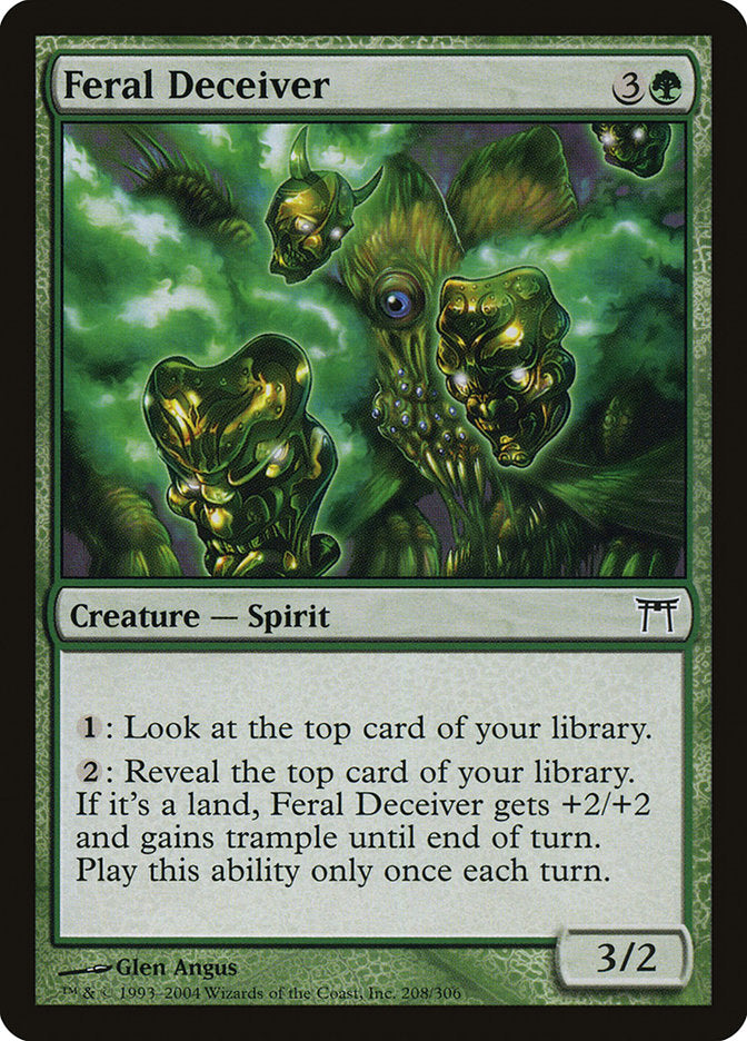 MTG Card Title: Feral Deceiver CHK/208