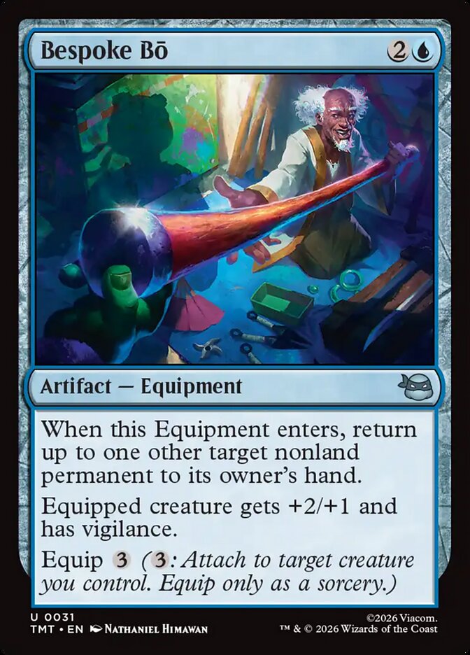 MTG Card Title: Bespoke Bō TMT/31