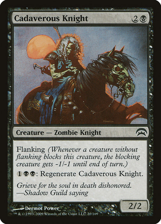 MTG Card Title: Cadaverous Knight HOP/20