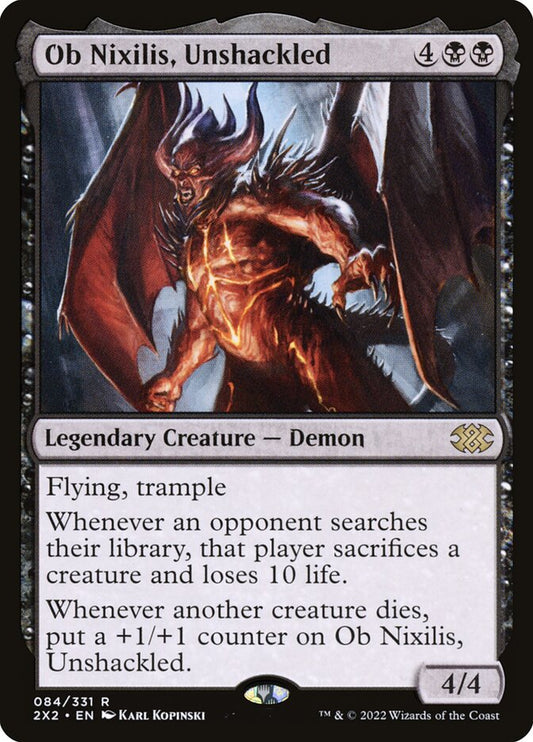 MTG Card Title: Ob Nixilis, Unshackled 2X2/84