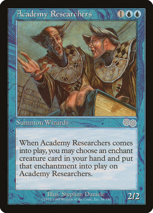 MTG Card Title: Academy Researchers USG/58