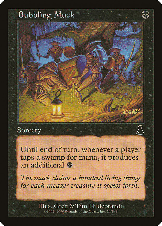 MTG Card Title: Bubbling Muck UDS/54