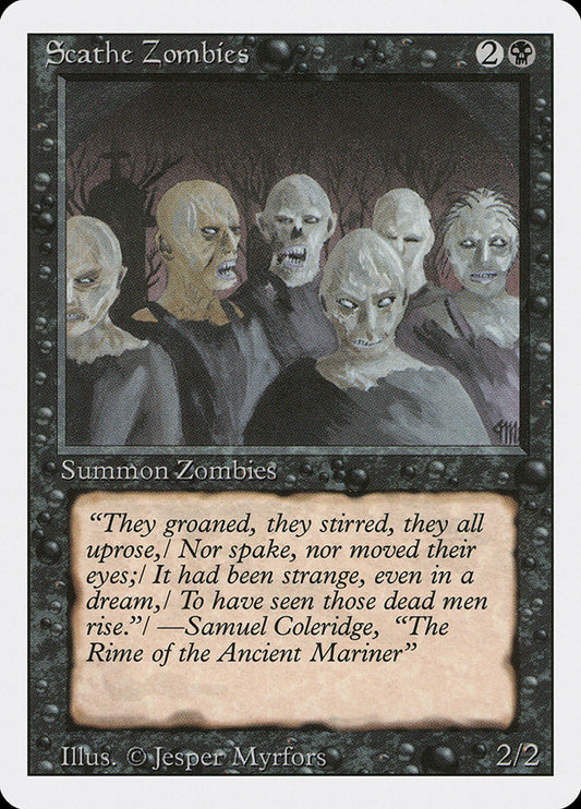 MTG Card Title: Scathe Zombies 3ED/127