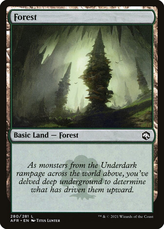 MTG Card Title: Forest AFR/280