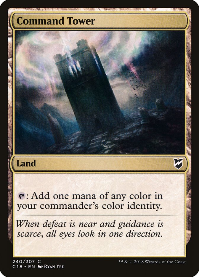 MTG Card Title: Command Tower C18/240