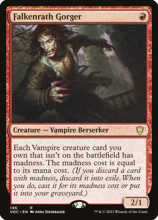 MTG Card Title: Falkenrath Gorger VOC/146