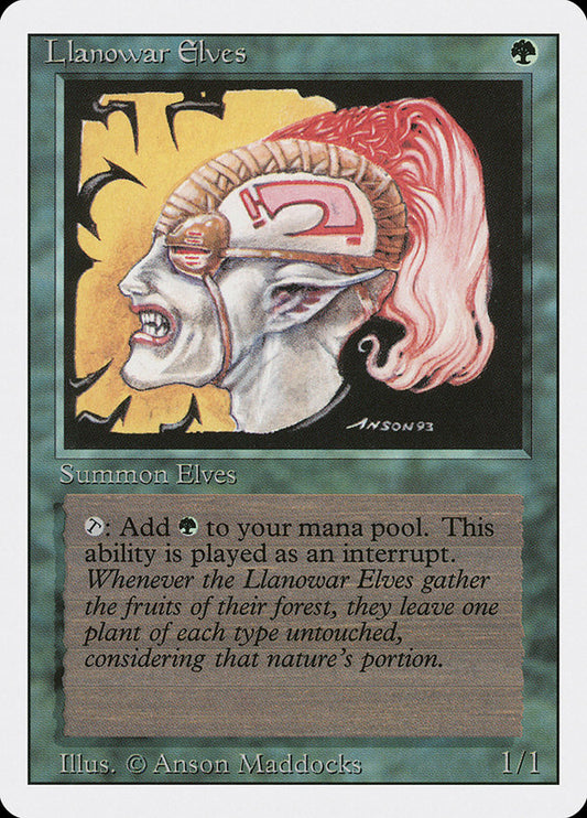 MTG Card Title: Llanowar Elves 3ED/211