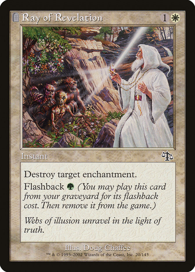 MTG Card Title: Ray of Revelation JUD/20