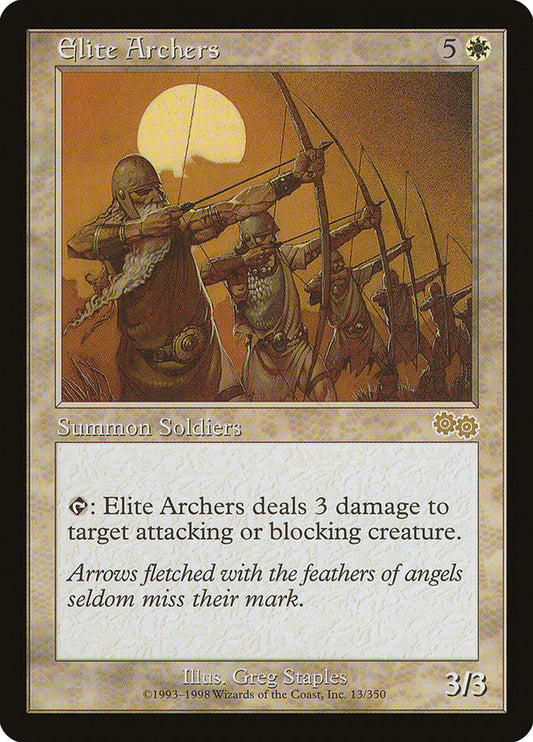 MTG Card Title: Elite Archers USG/13