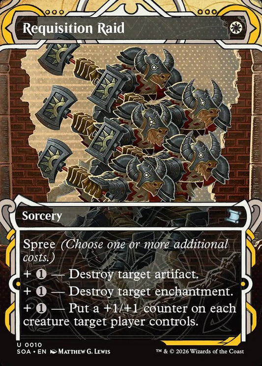 MTG Card Title: Requisition Raid SOA/10