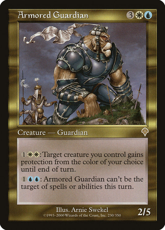 MTG Card Title: Armored Guardian INV/230