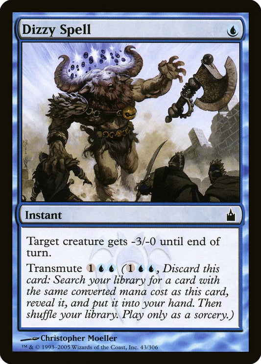 MTG Card Title: Dizzy Spell RAV/43