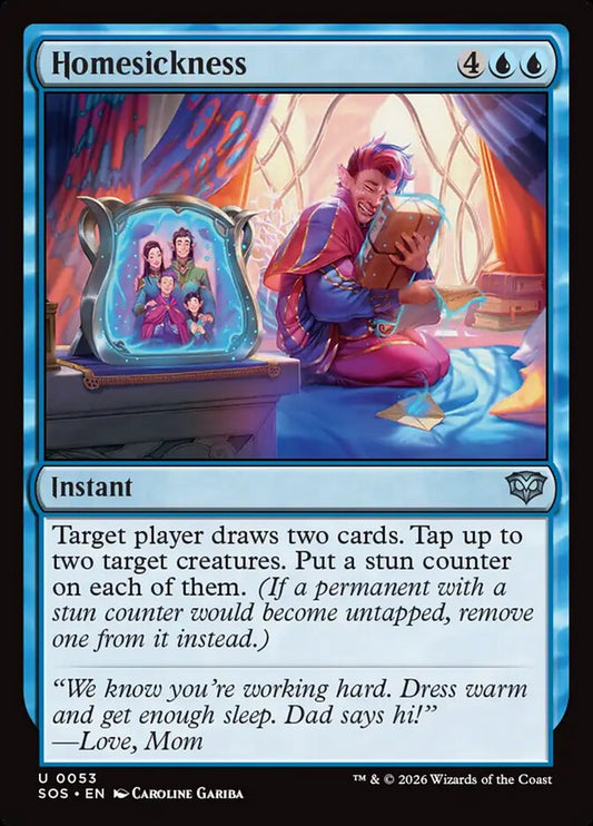 MTG Card Title: Homesickness SOS/53