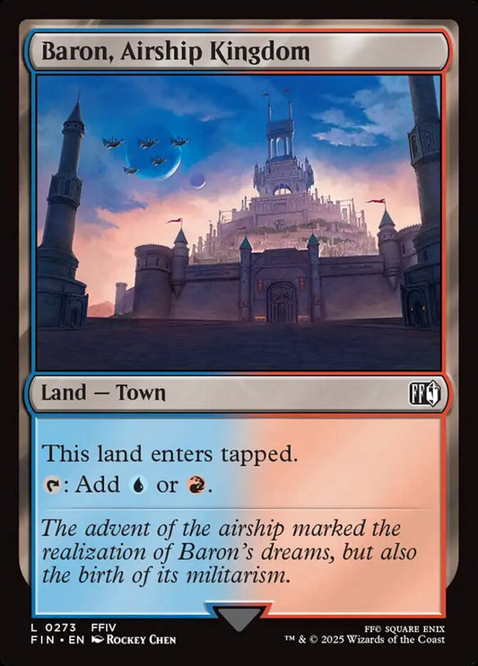 MTG Card Title: Baron, Airship Kingdom FIN/273